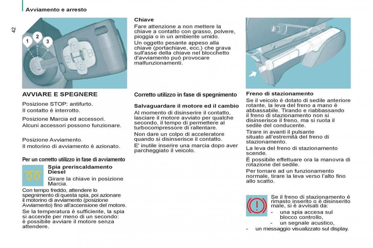 Peugeot 807 manuale del proprietario / page 44