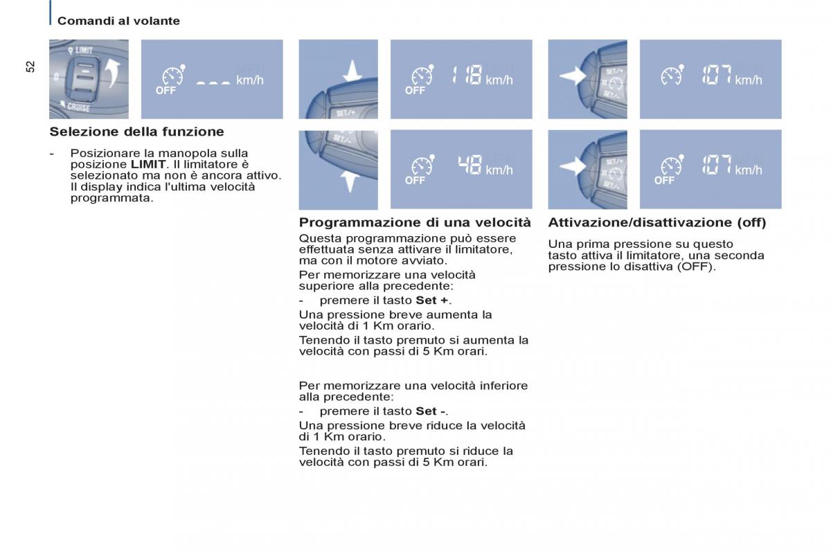 Peugeot 807 manuale del proprietario / page 54