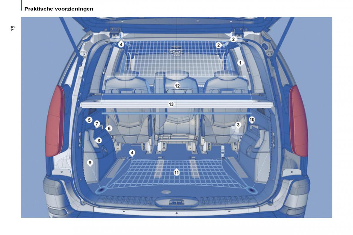 Peugeot 807 handleiding / page 80