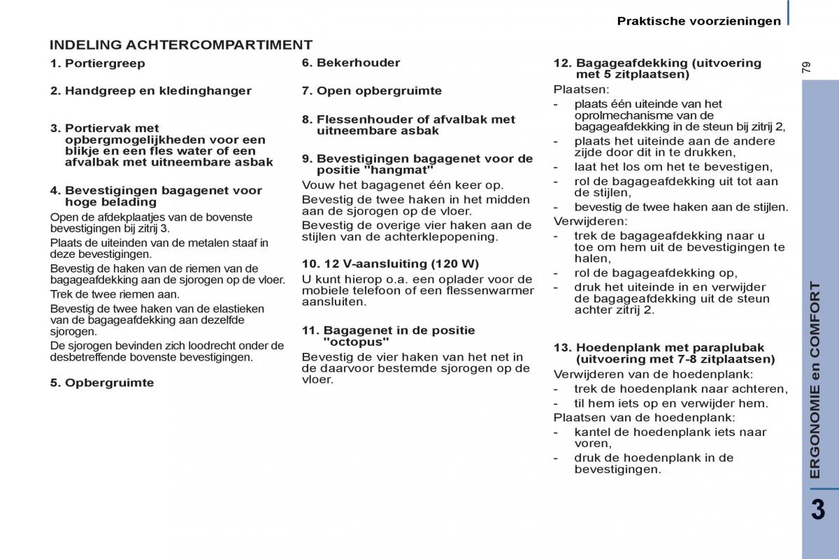 Peugeot 807 handleiding / page 81