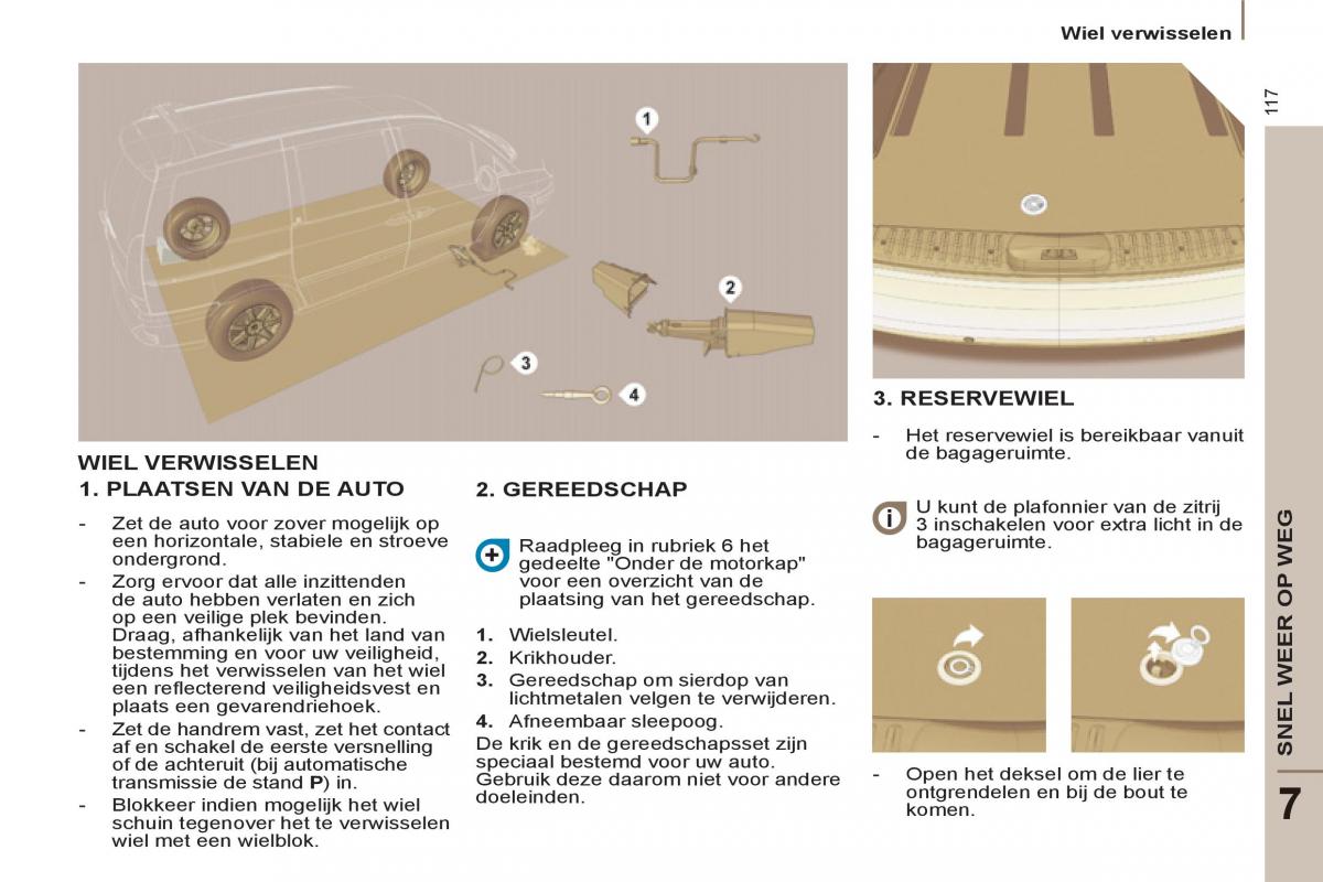 Peugeot 807 handleiding / page 119