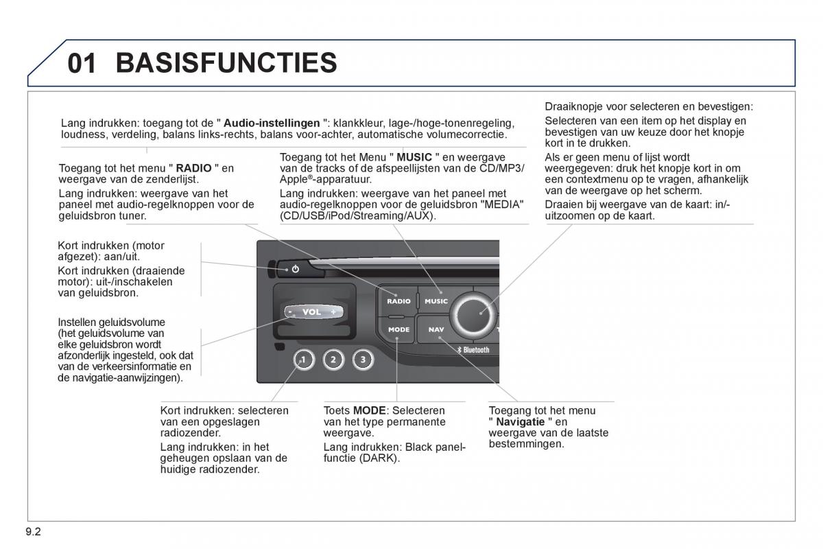 Peugeot 807 handleiding / page 142