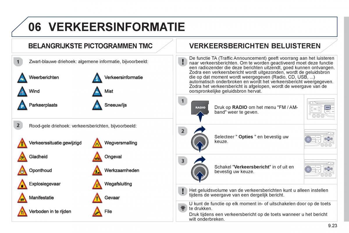 Peugeot 807 handleiding / page 163