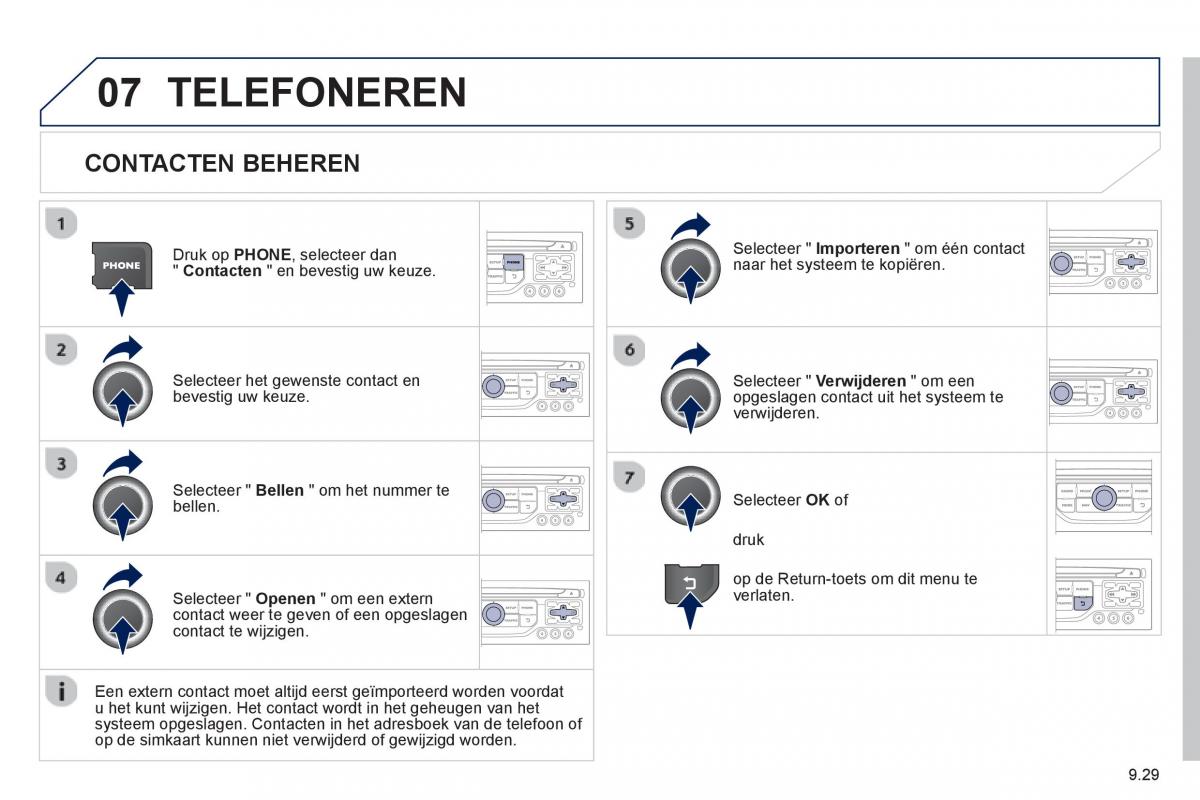 Peugeot 807 handleiding / page 169