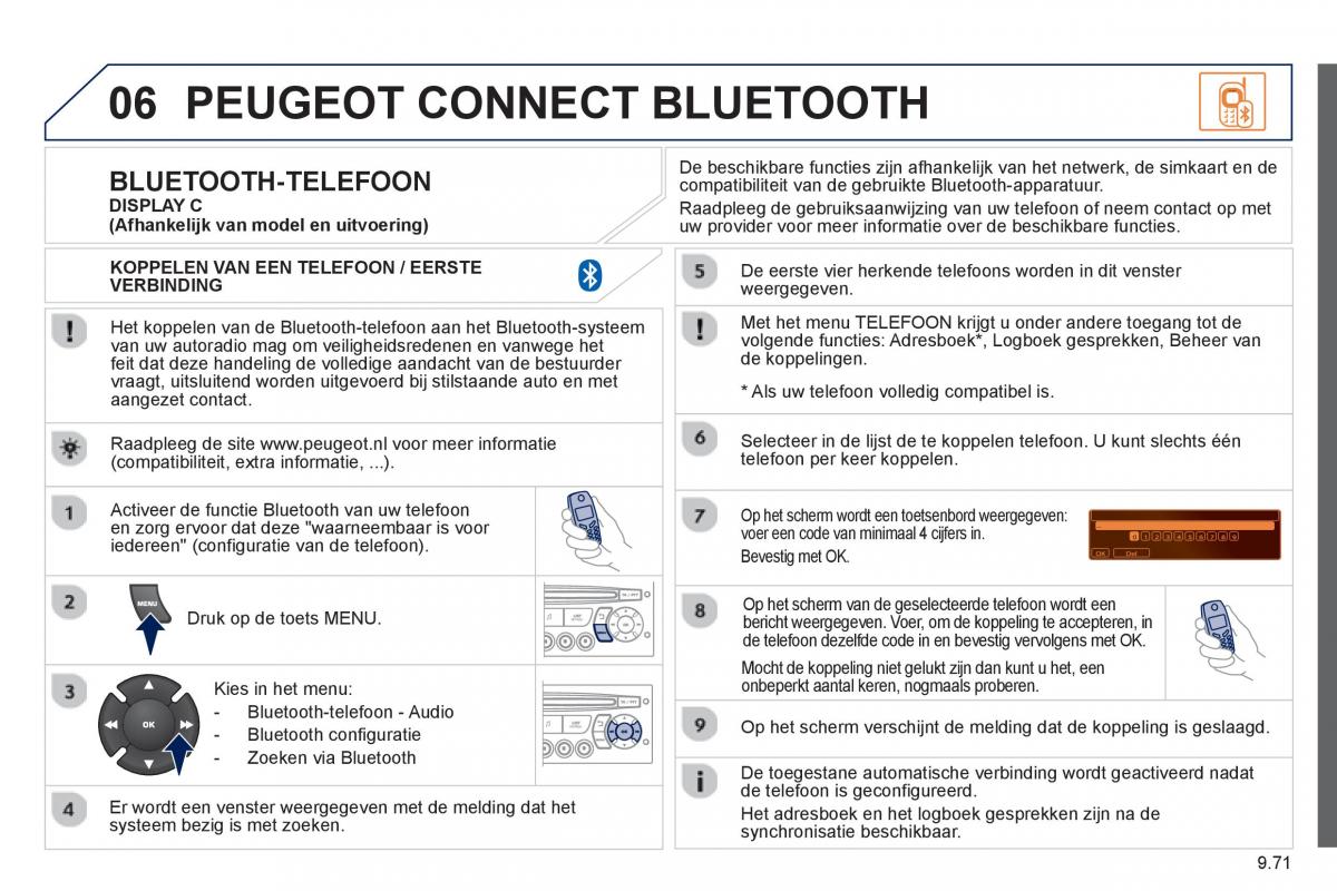 Peugeot 807 handleiding / page 211