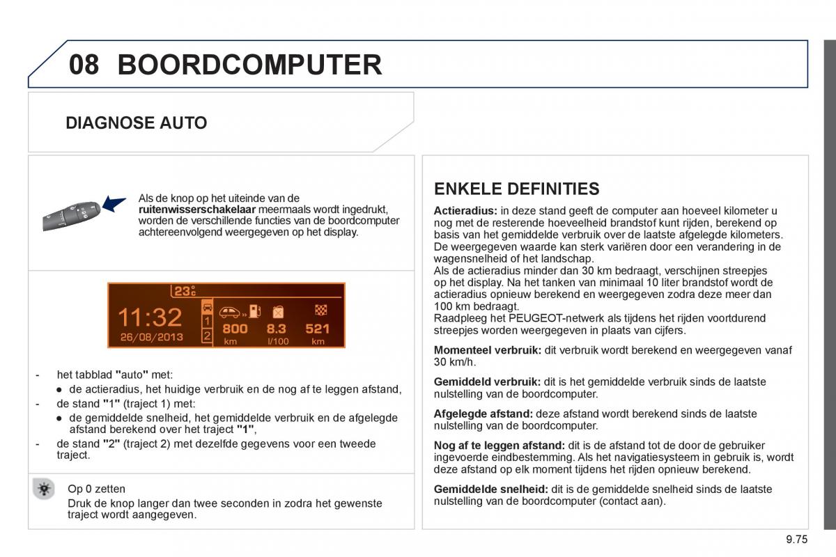 Peugeot 807 handleiding / page 215