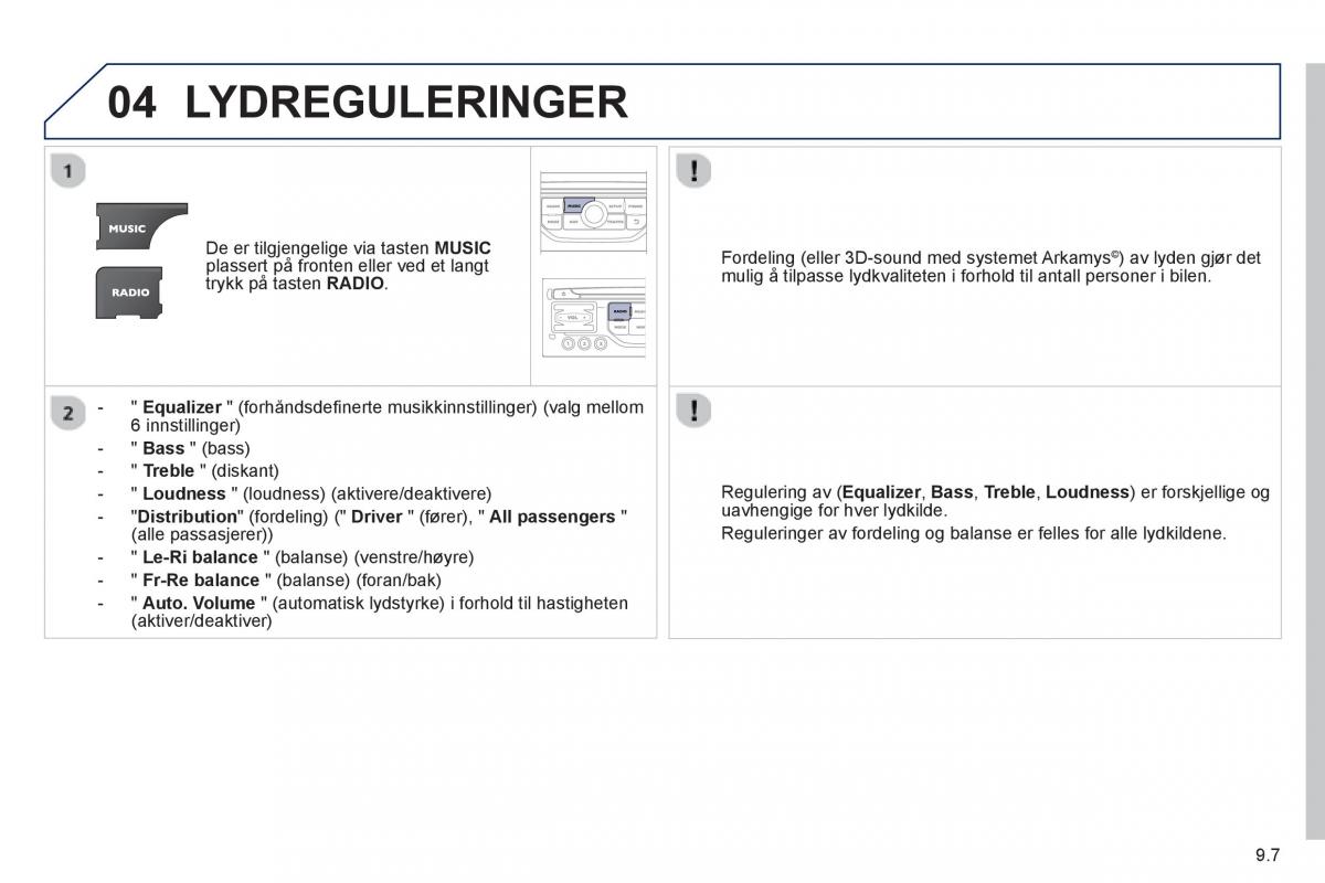 Peugeot 807 bruksanvisningen / page 147