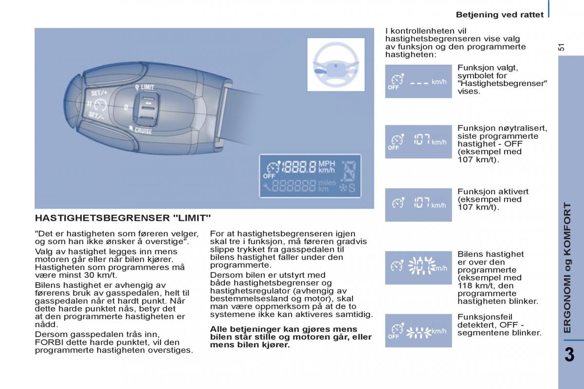 Peugeot 807 bruksanvisningen / page 53