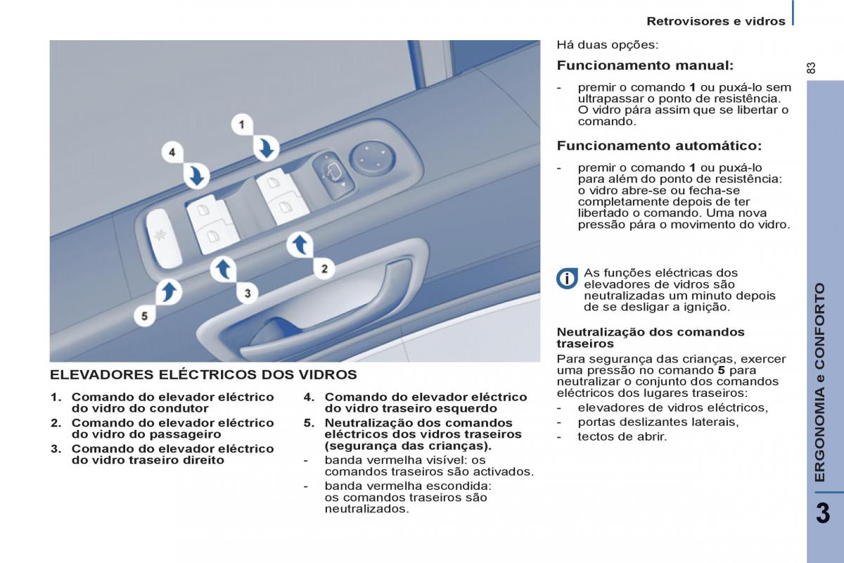 Peugeot 807 manual del propietario / page 85