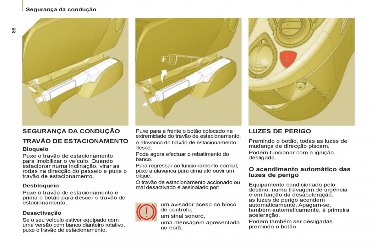 Peugeot 807 manual del propietario / page 88