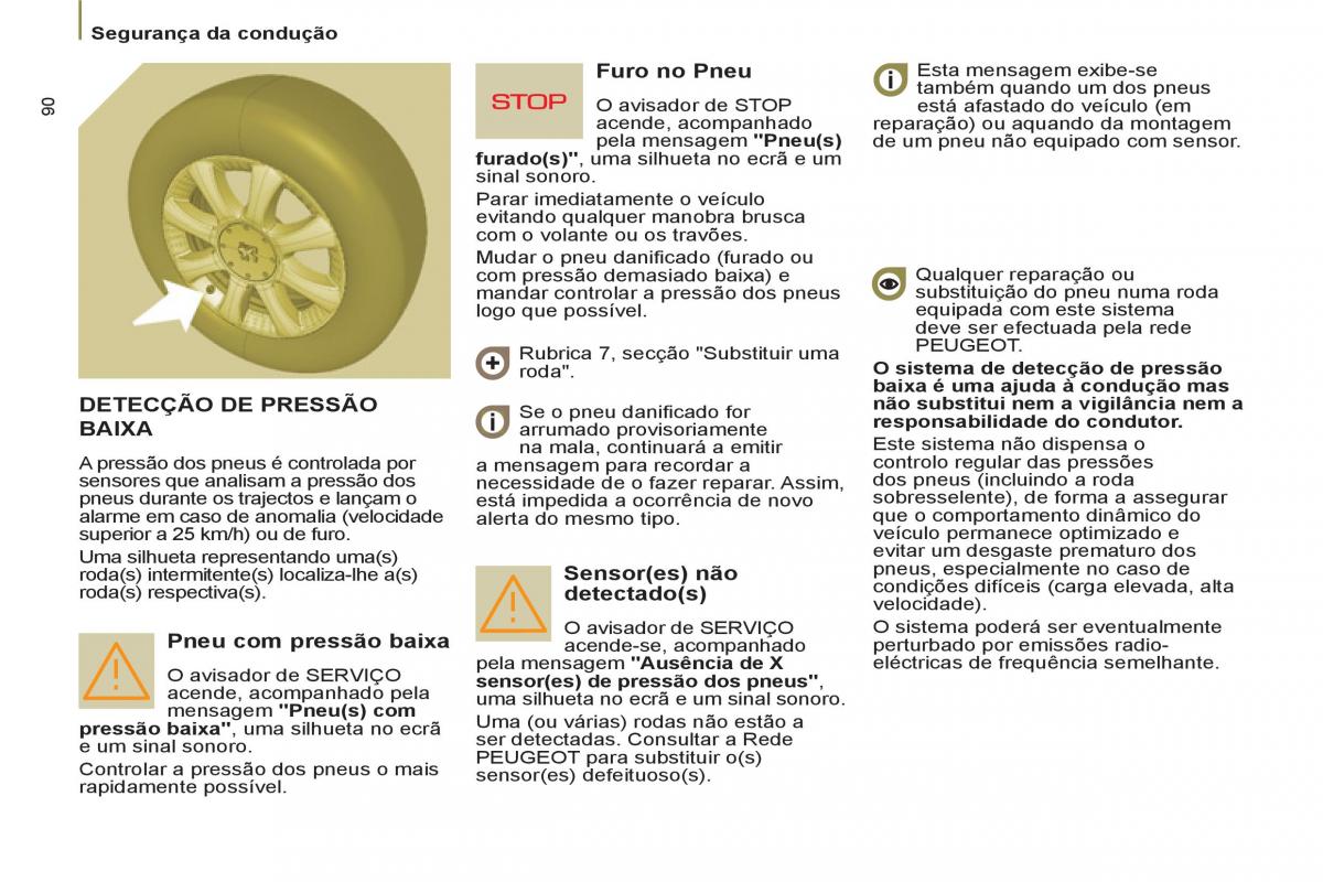 Peugeot 807 manual del propietario / page 92