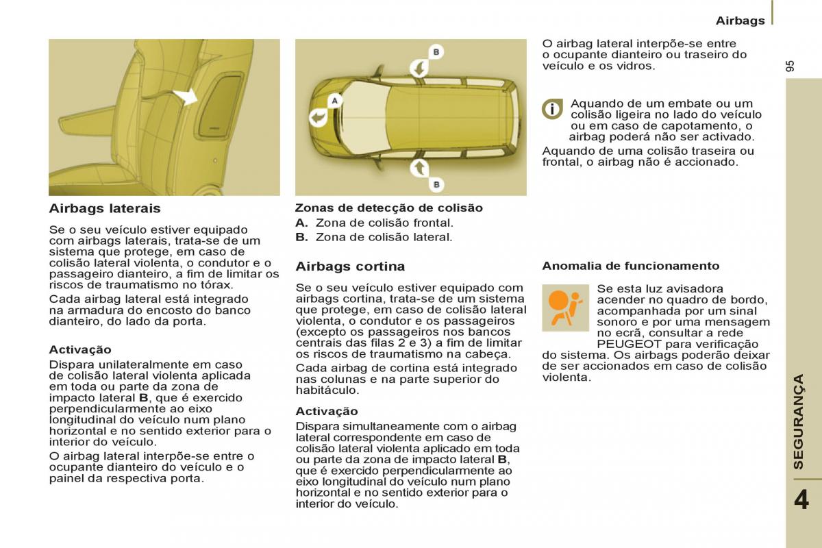 Peugeot 807 manual del propietario / page 97