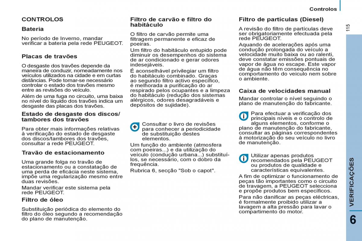 Peugeot 807 manual del propietario / page 117