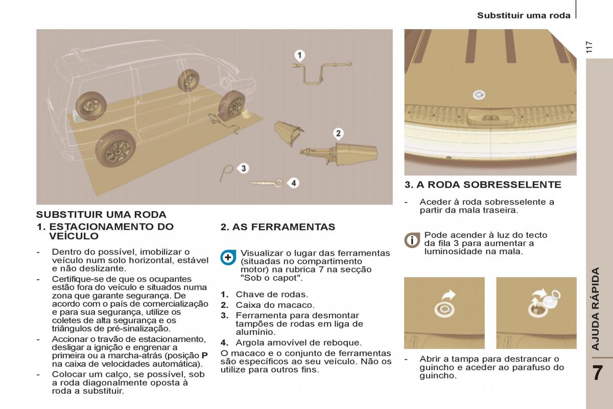 Peugeot 807 manual del propietario / page 119