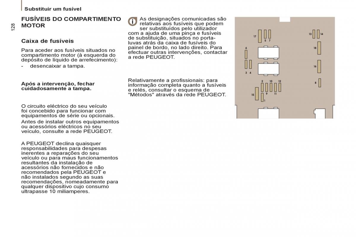 Peugeot 807 manual del propietario / page 130