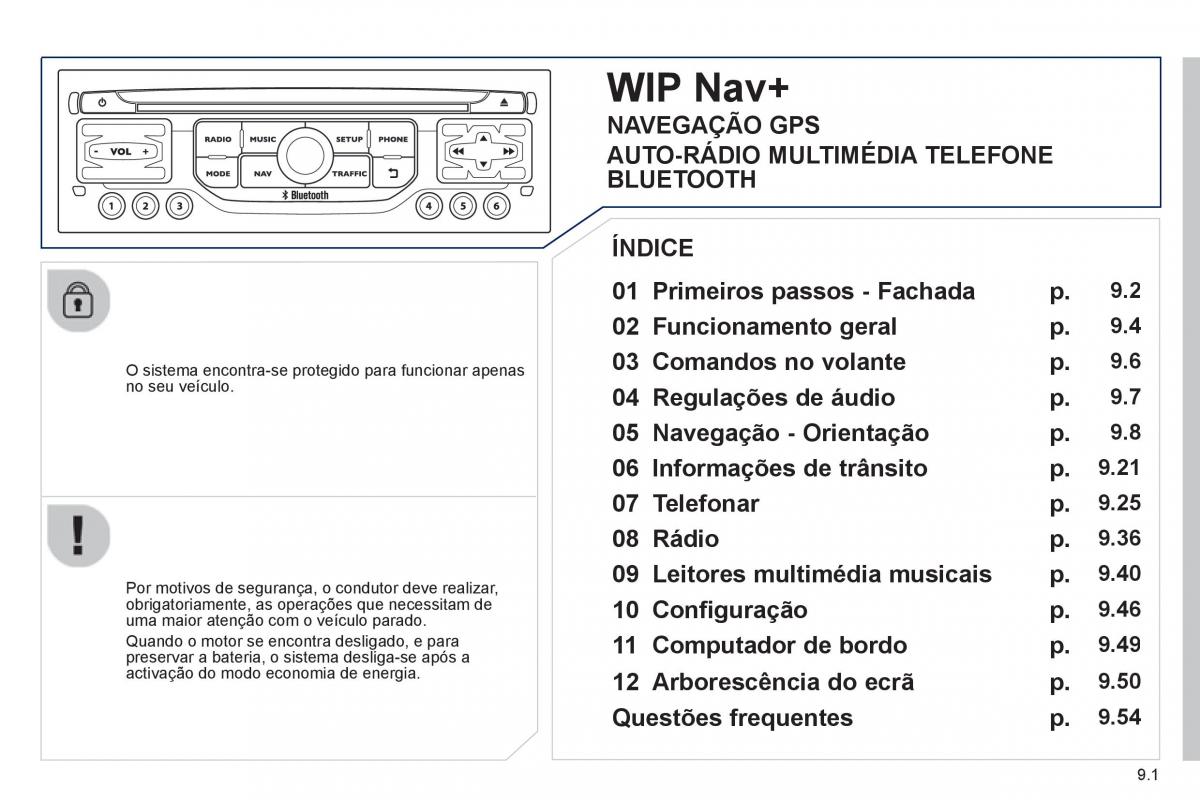 Peugeot 807 manual del propietario / page 141