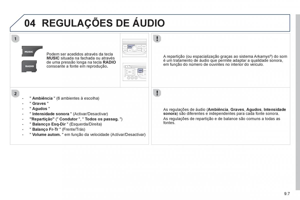 Peugeot 807 manual del propietario / page 147