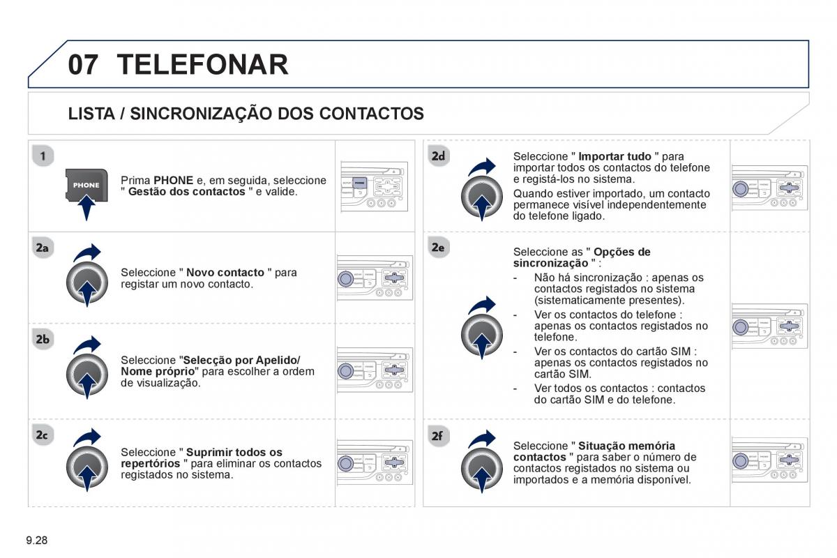 Peugeot 807 manual del propietario / page 168