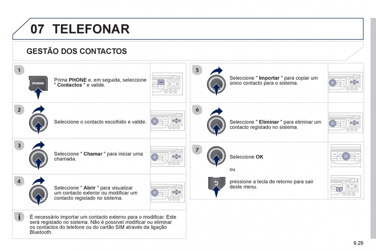 Peugeot 807 manual del propietario / page 169