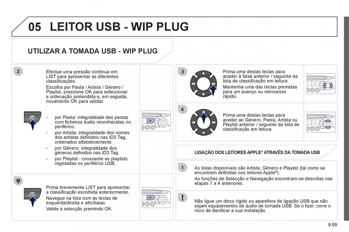 Peugeot 807 manual del propietario / page 209