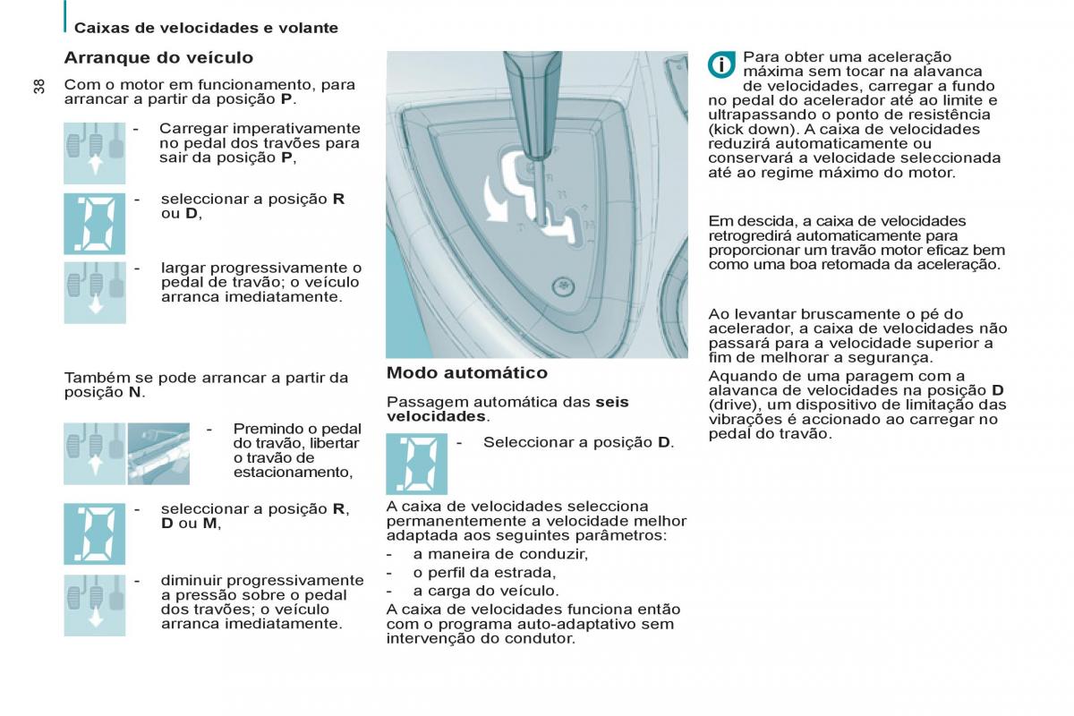 Peugeot 807 manual del propietario / page 40