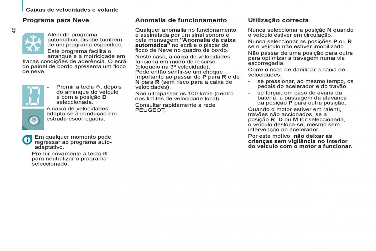 Peugeot 807 manual del propietario / page 42