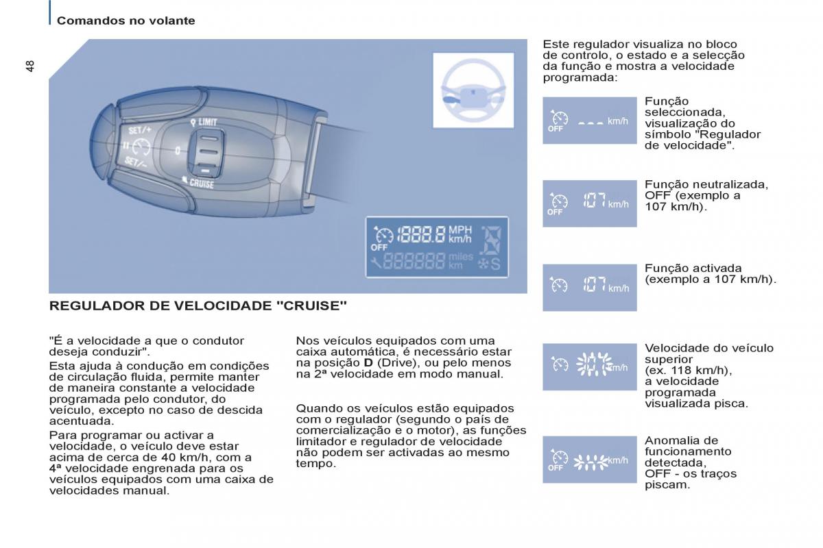 Peugeot 807 manual del propietario / page 50