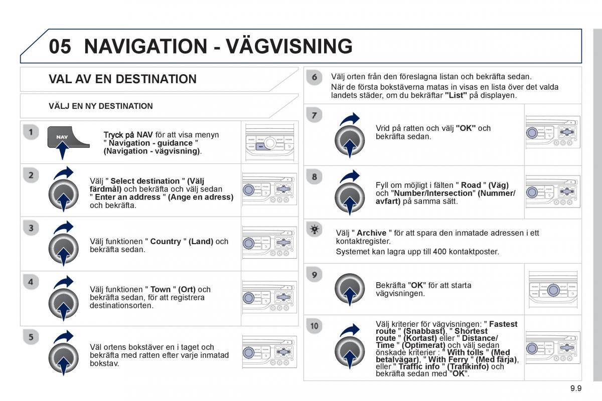 Peugeot 807 instruktionsbok / page 149