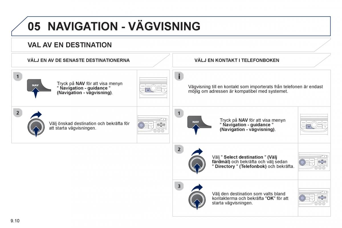 Peugeot 807 instruktionsbok / page 150