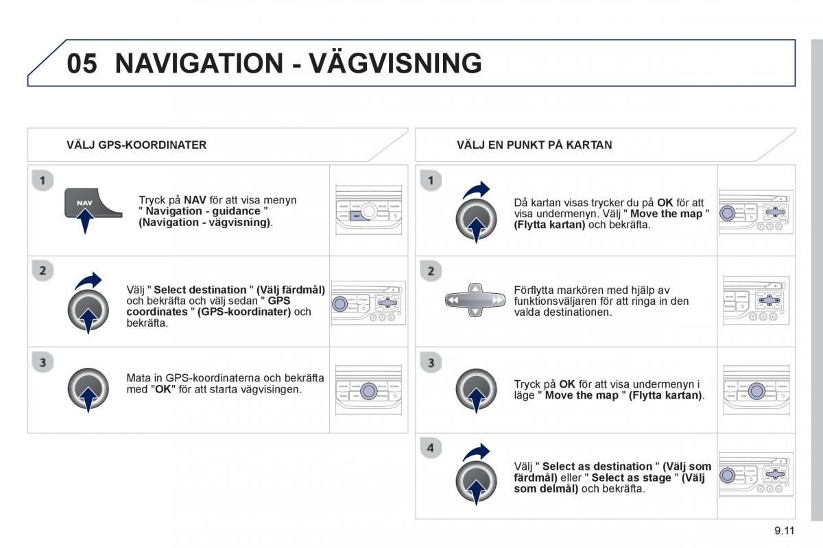 Peugeot 807 instruktionsbok / page 151