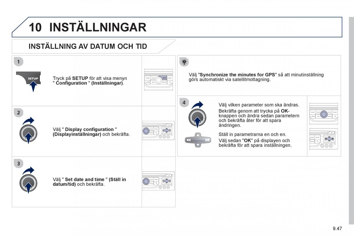 Peugeot 807 instruktionsbok / page 187