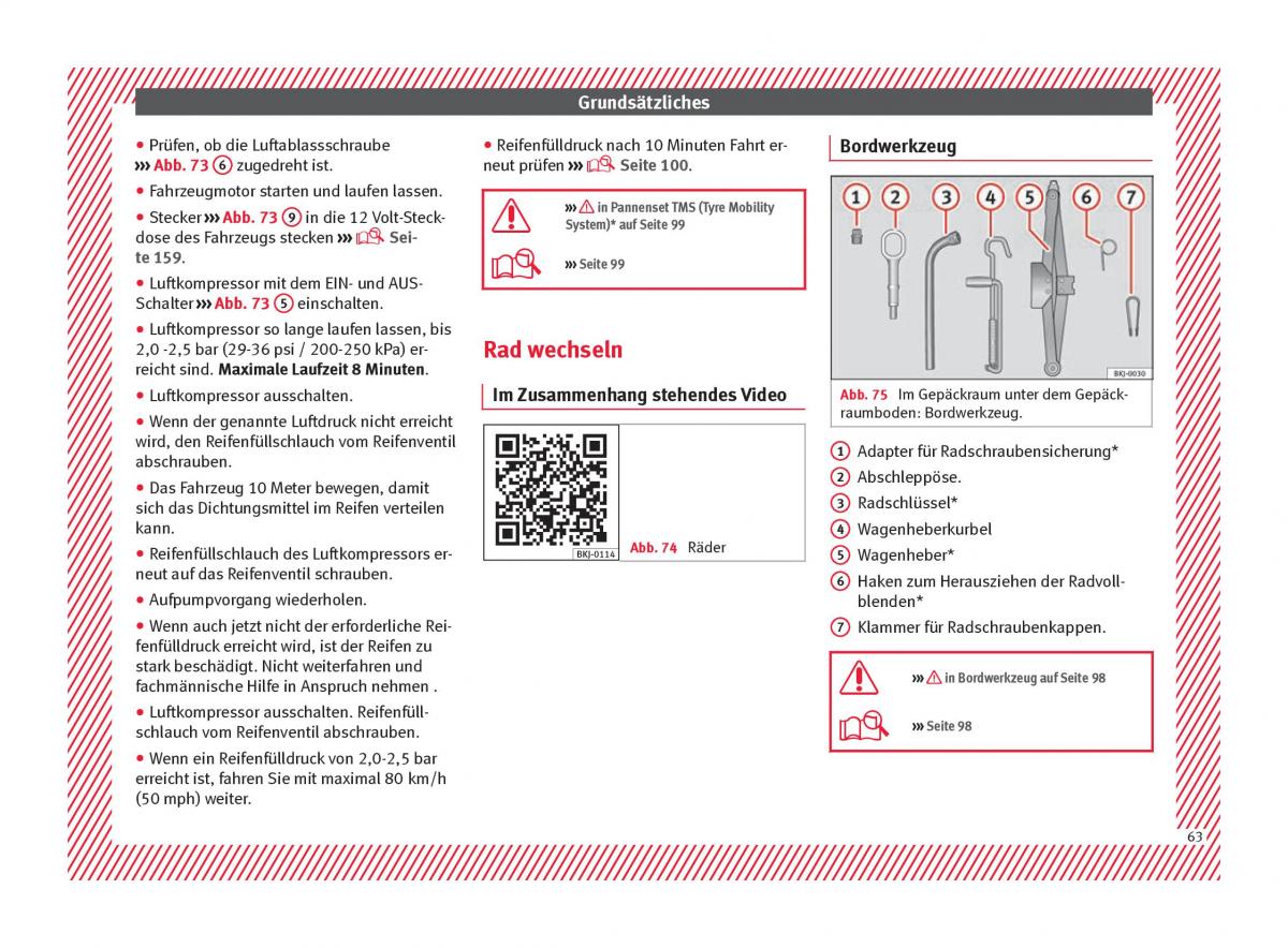 Seat Arona Handbuch / page 65