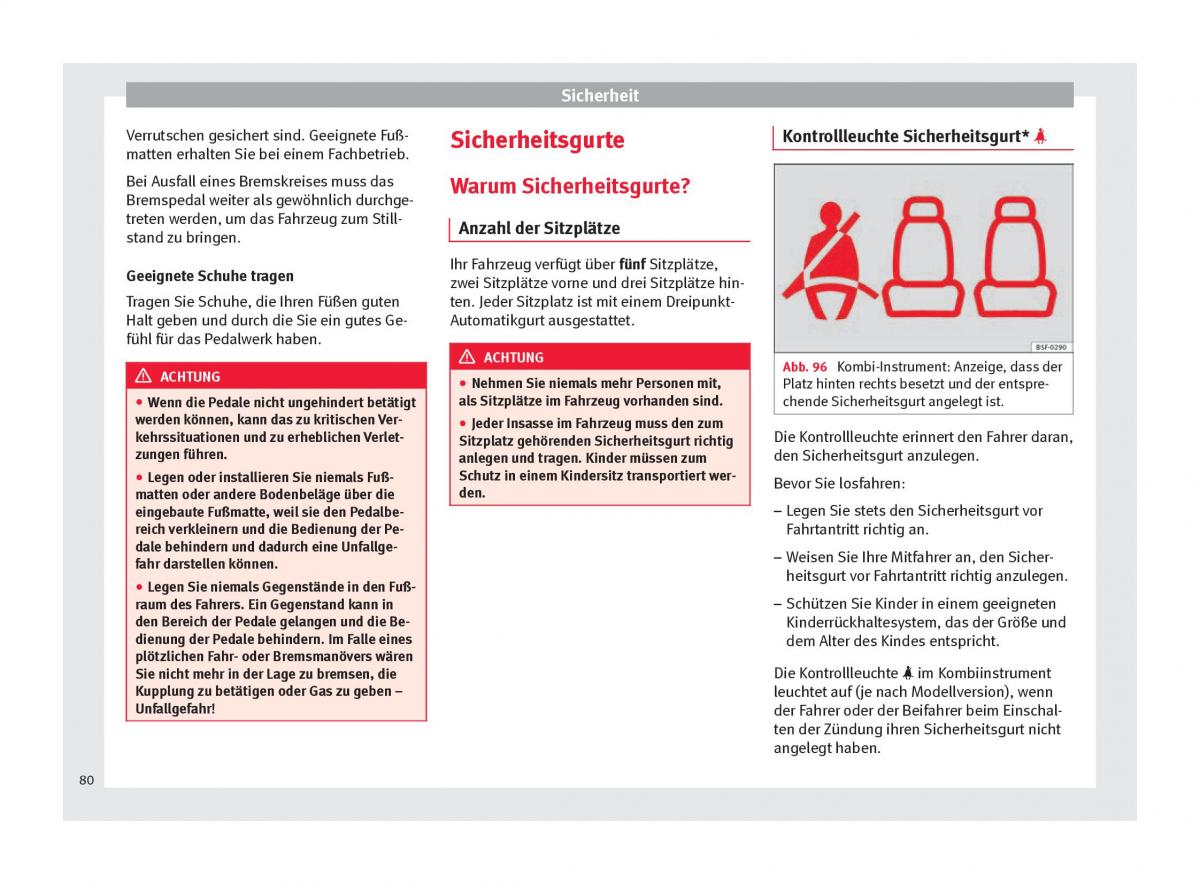 Seat Arona Handbuch / page 82