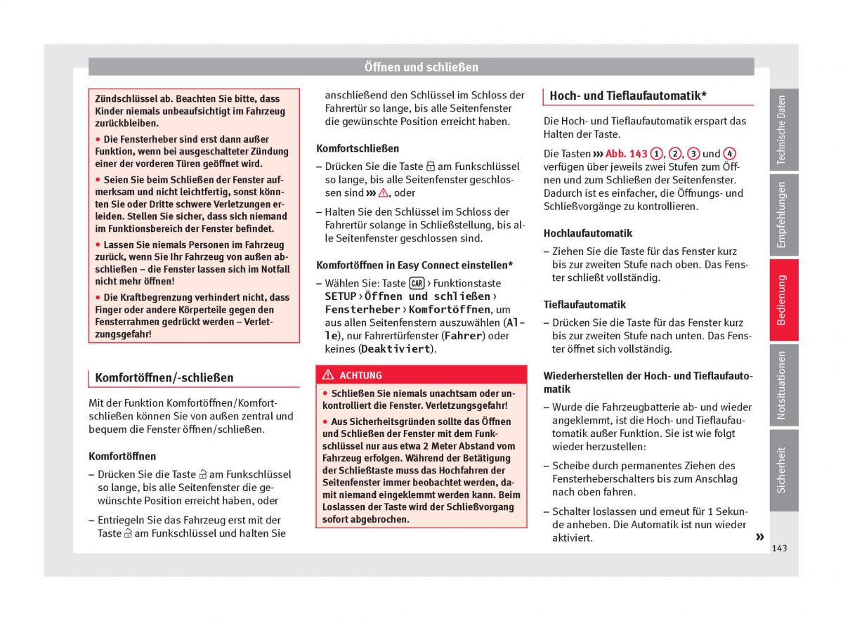 Seat Arona Handbuch / page 145