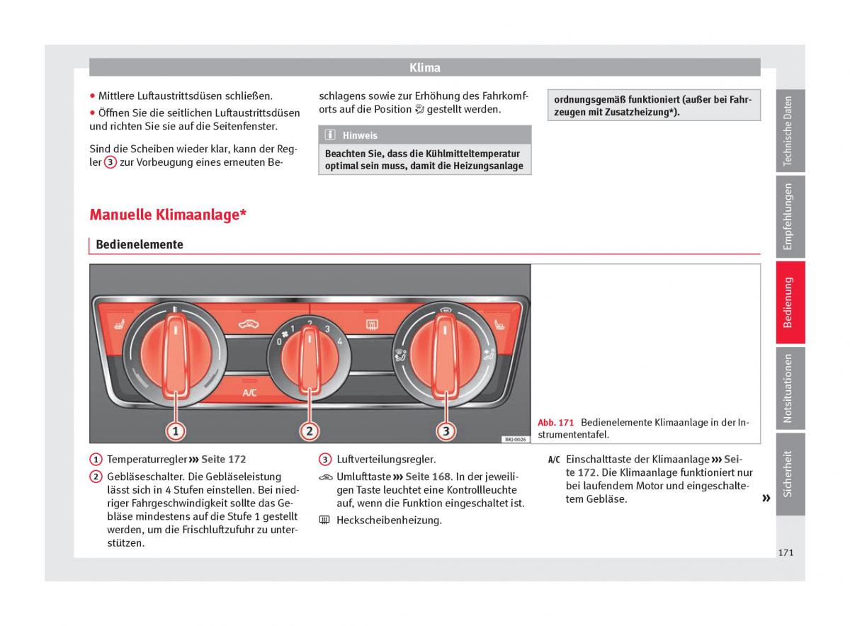 Seat Arona Handbuch / page 173