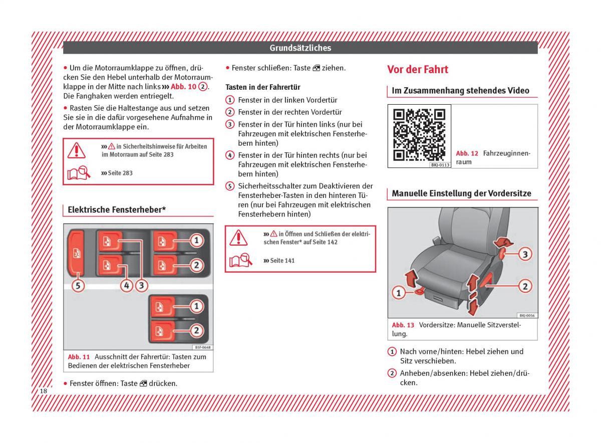 Seat Arona Handbuch / page 20