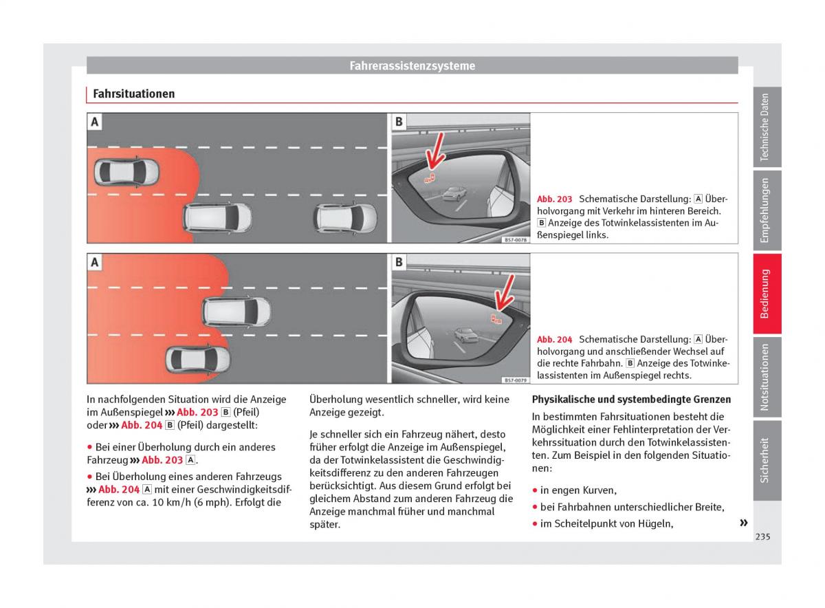 Seat Arona Handbuch / page 237