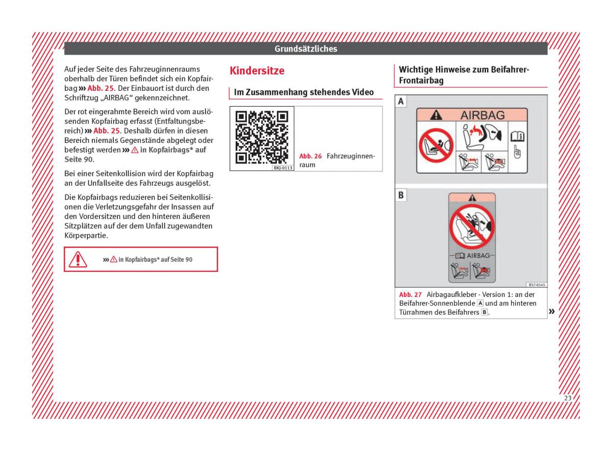 Seat Arona Handbuch / page 25