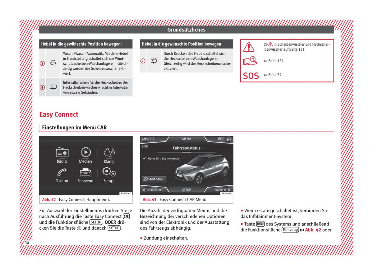 Seat Arona Handbuch / page 36