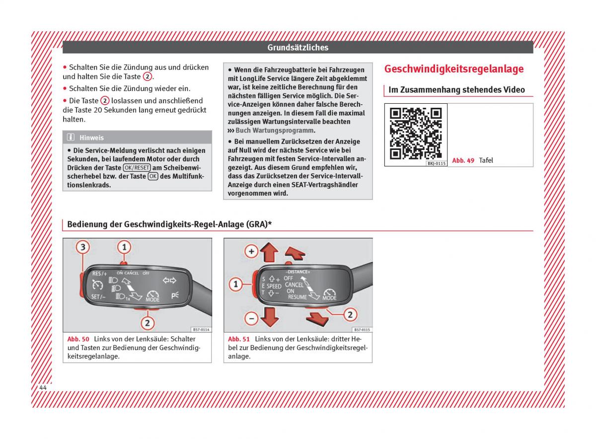 Seat Arona Handbuch / page 46