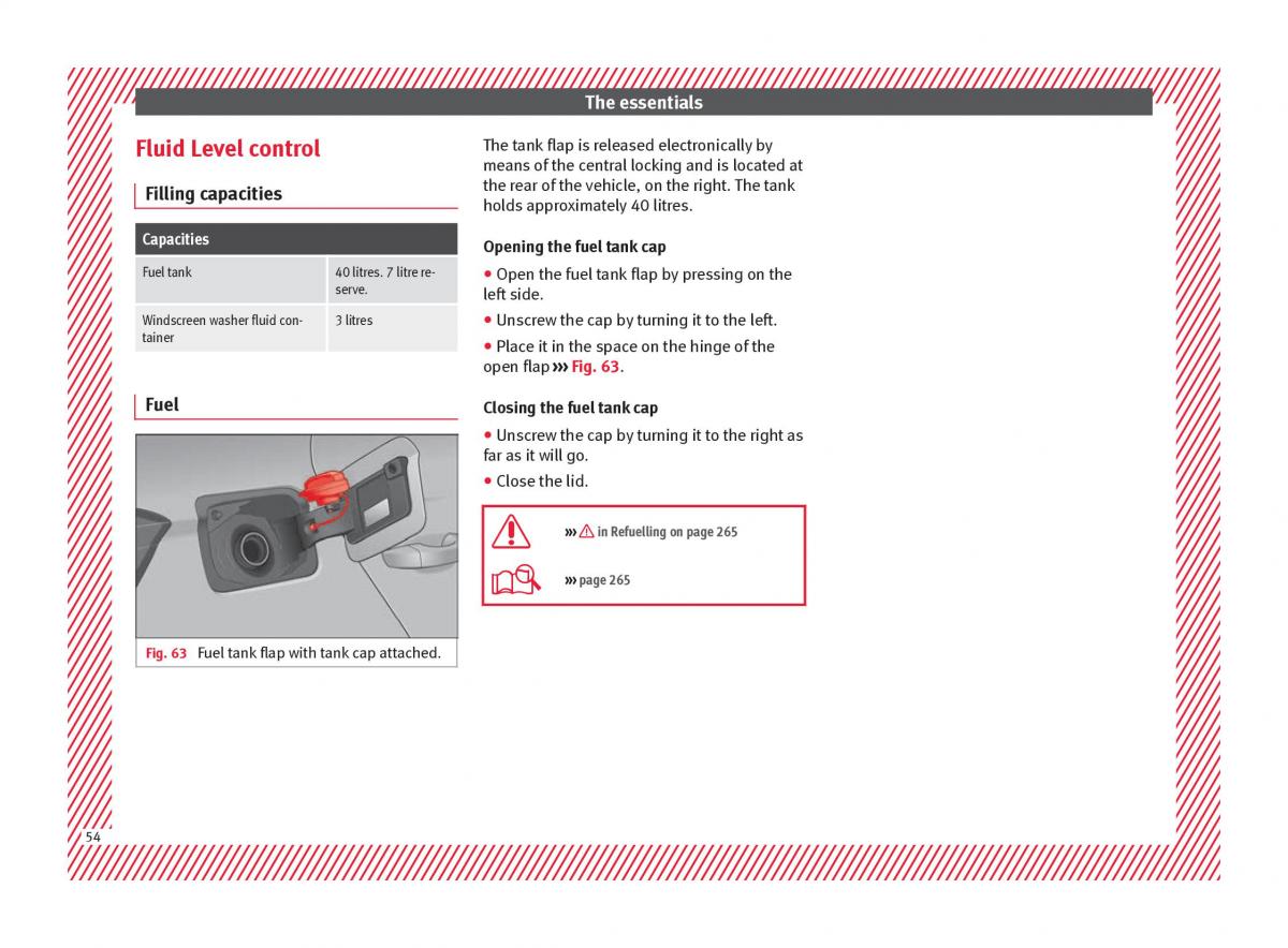 Seat Arona owners manual / page 56