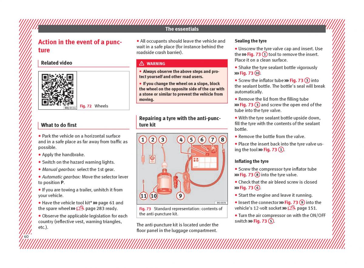 Seat Arona owners manual / page 62