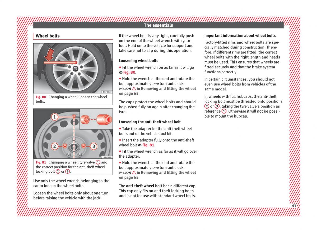 Seat Arona owners manual / page 65