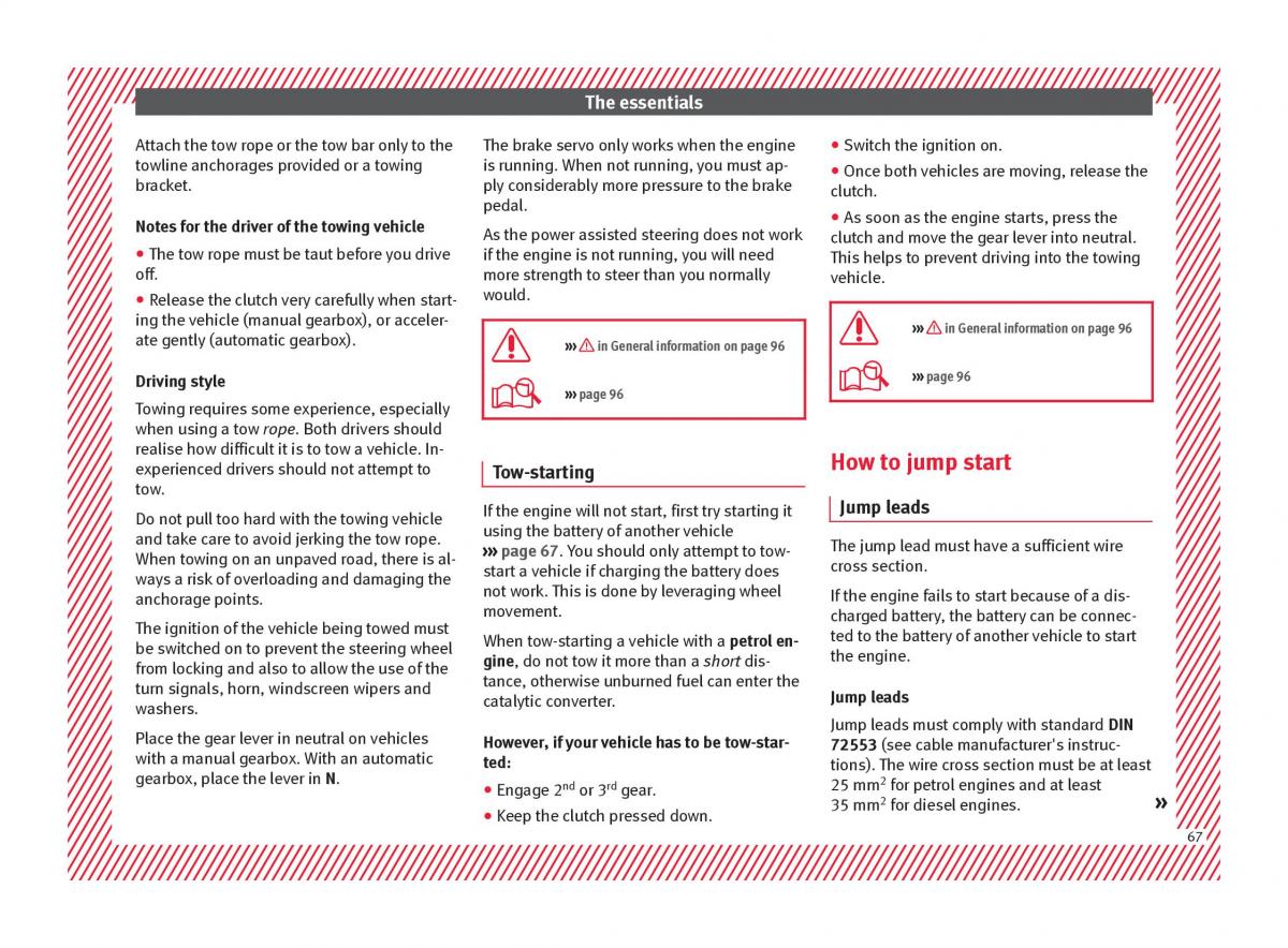 Seat Arona owners manual / page 69