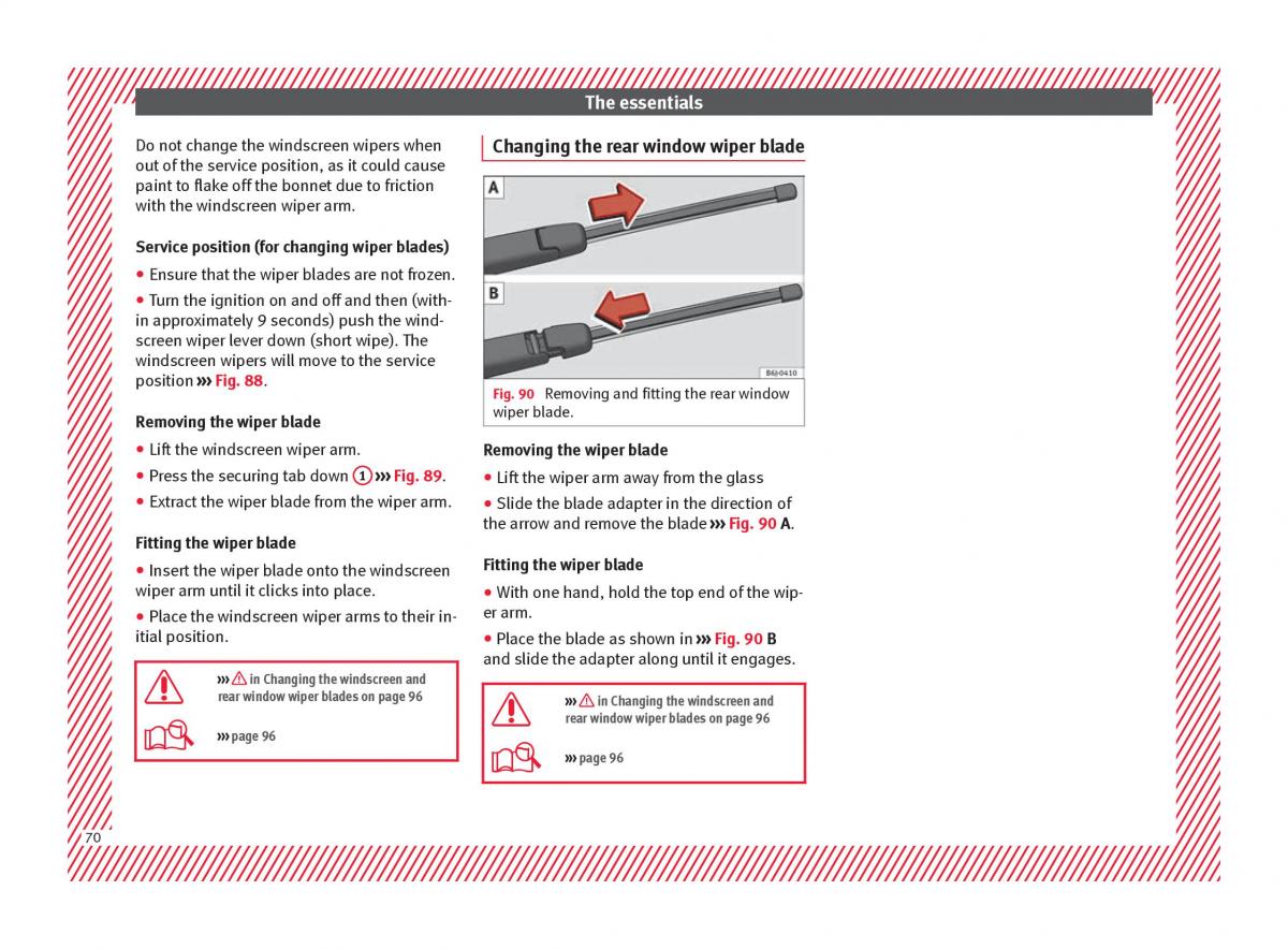 Seat Arona owners manual / page 72