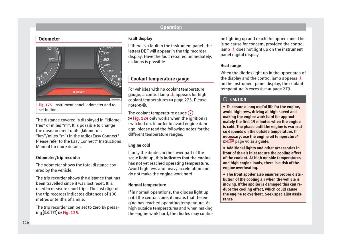 Seat Arona owners manual / page 118