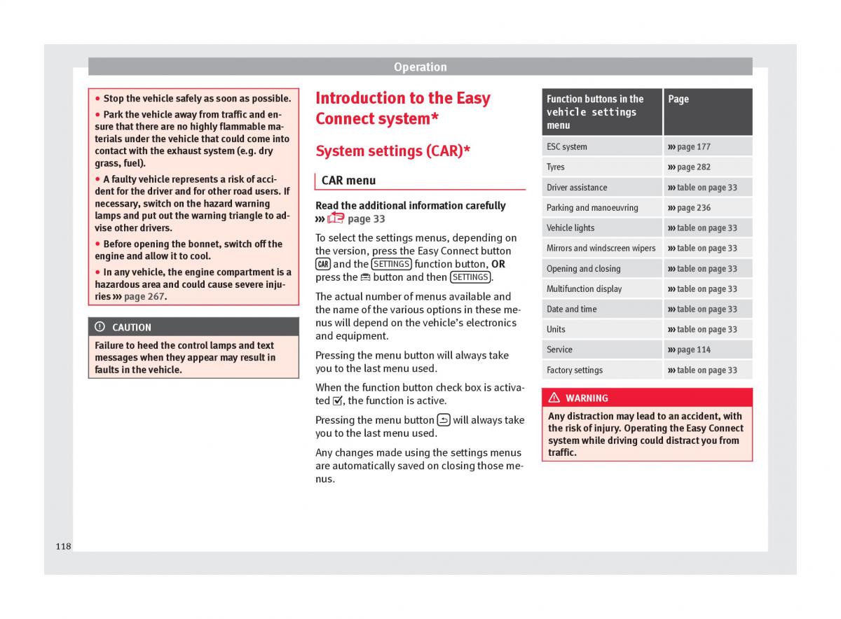 Seat Arona owners manual / page 120