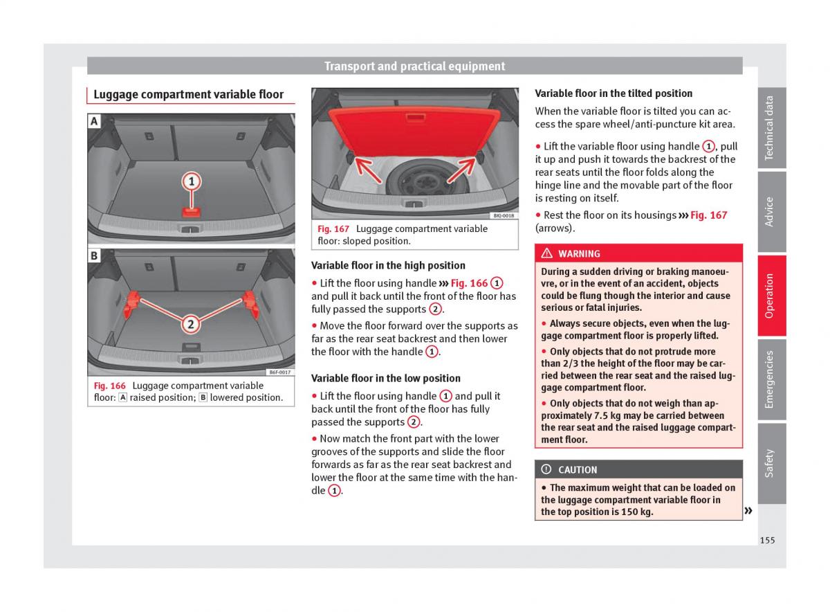 Seat Arona owners manual / page 157