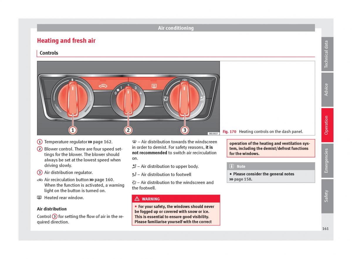 Seat Arona owners manual / page 163