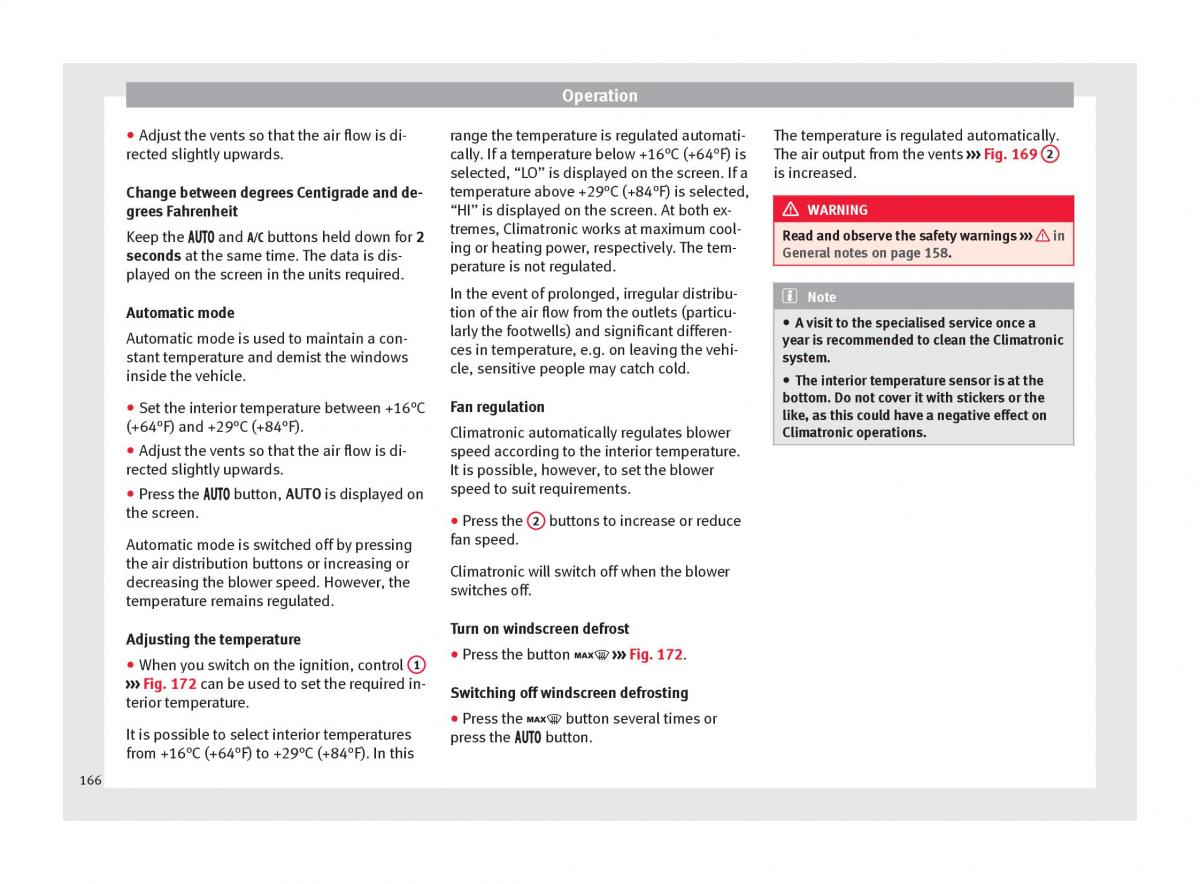 Seat Arona owners manual / page 168